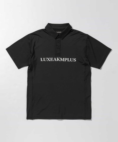 LUXEAKMPLUS(リュクスエイケイエムプラス)ゴルフ フロントロゴ半袖ポロ