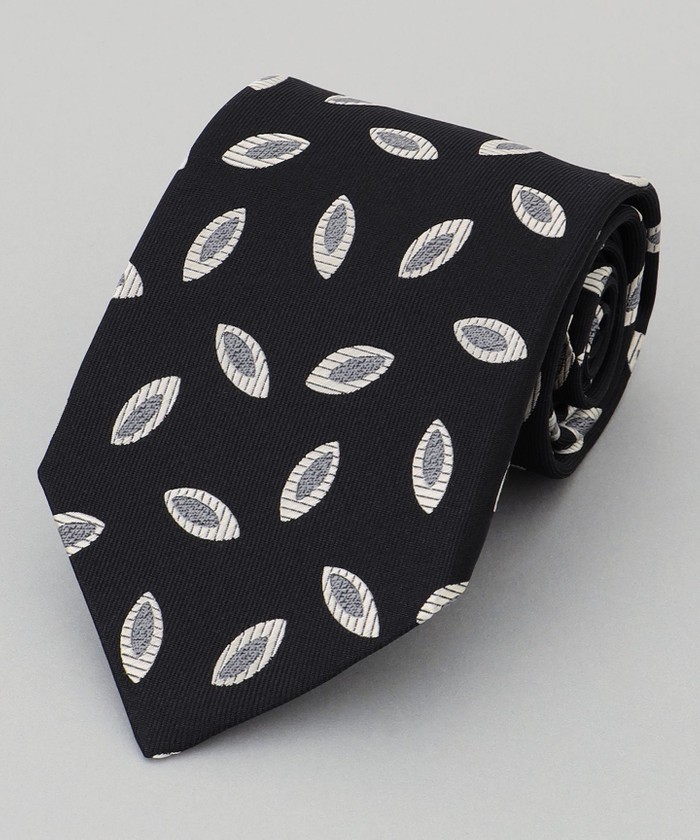 黒と金のストライプカフリンクス