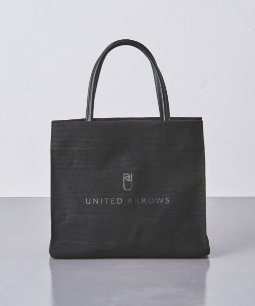 UNITED ARROWS(ユナイテッドアローズ)/ロゴ トートバッグ S/BLACK