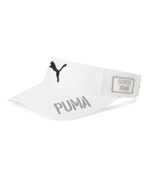 PUMA(PUMA)/ウィメンズ ゴルフ ツアー パフォーマンス バイザー/BRIGHTWHITE