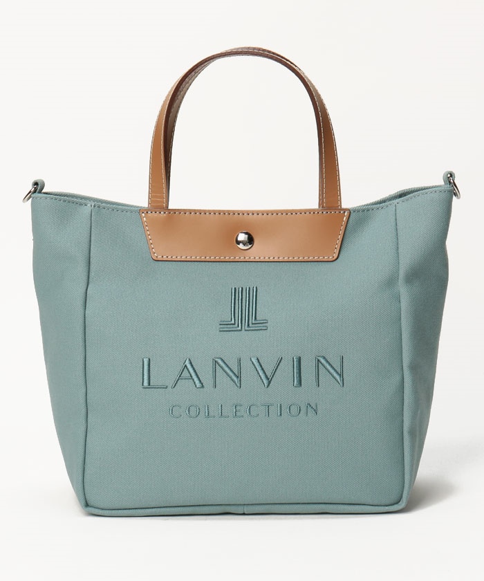 【美品】トートバッグ ショルダー ランバンコレクション LANVIN