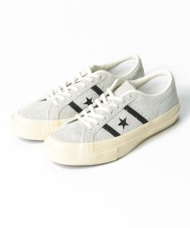 en recre(アン レクレ　)/【CONVERSE ALL STAR】配色ライン＆スタースニーカー/ライトグレー