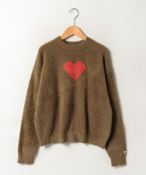 LEVI’S OUTLET(リーバイスアウトレット)/HOMESICK SWEATER HEART JACQUARD SEPIA &/ブラウン