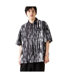 MAC HOUSE(men)/MOSSIMO モッシモ 総柄半袖シャツ 3270－7101/505225600