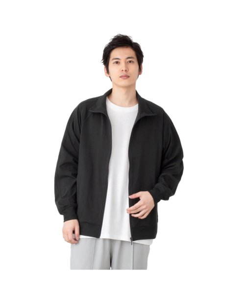 MAC HOUSE(men)(マックハウス（メンズ）)/NAVY ネイビー 4WAYストレッチトラックジャケット N23－1－22035/チャコール