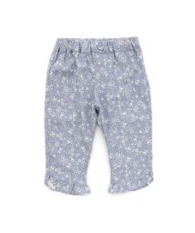 apres les cours(アプレレクール)/裾フリル/7days Style pants  8分丈/花柄