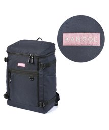 KANGOL(KANGOL)/カンゴール リュック 25L スクエア ボックス型 通学 男子 女子 大学生 高校生 中学生 大容量 KANGOL 250－1291/ピンク