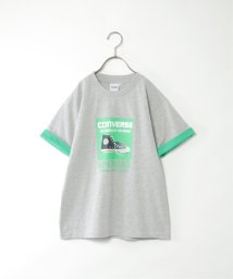 ikka kids(イッカ　キッズ)/CONVERSE コンバース 袖裏配色Tシャツ（130〜160cm）/その他