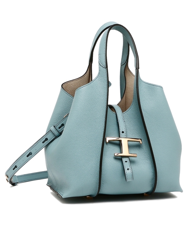 TODS T TIMELESS Tタイム フラットポーチ 付き グレー色 ショップ
