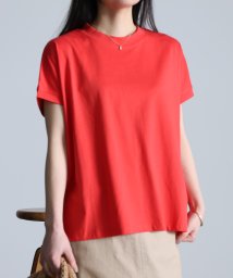 Ranan/〈Beautiful Cotton　綿100％〉UVカット/接触冷感　ハイネックTシャツ/503056912