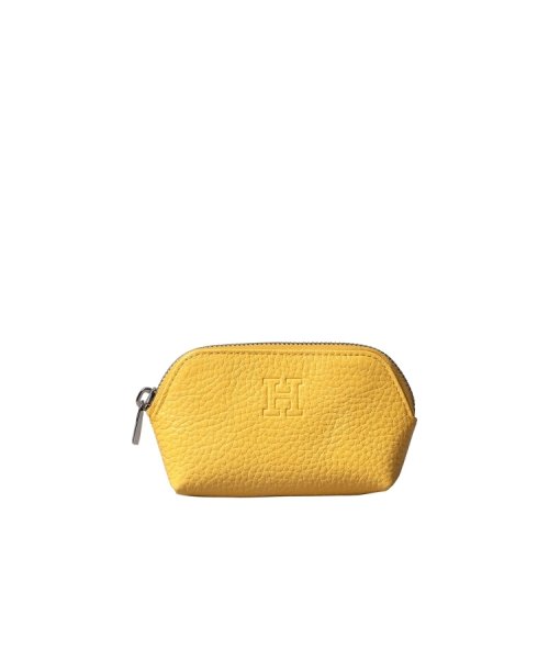 【アクセサリー】ポーチ レザー コンパクト 本革 