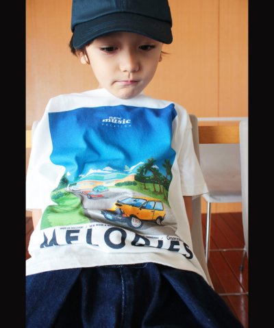 天竺 MELODIES BIG Tシャツ