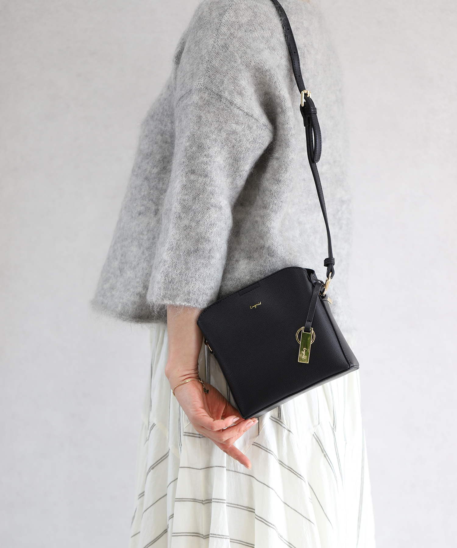 アングリッド バッグ(UNGRID bag) |キーリングチャーム付 ミニ