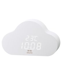 BRUNO(ブルーノ)/BRUNO ブルーノ 置時計 デジタル クラウドクロック CLOUD CLOCK ホワイト グレー 白 BCA030/ホワイト