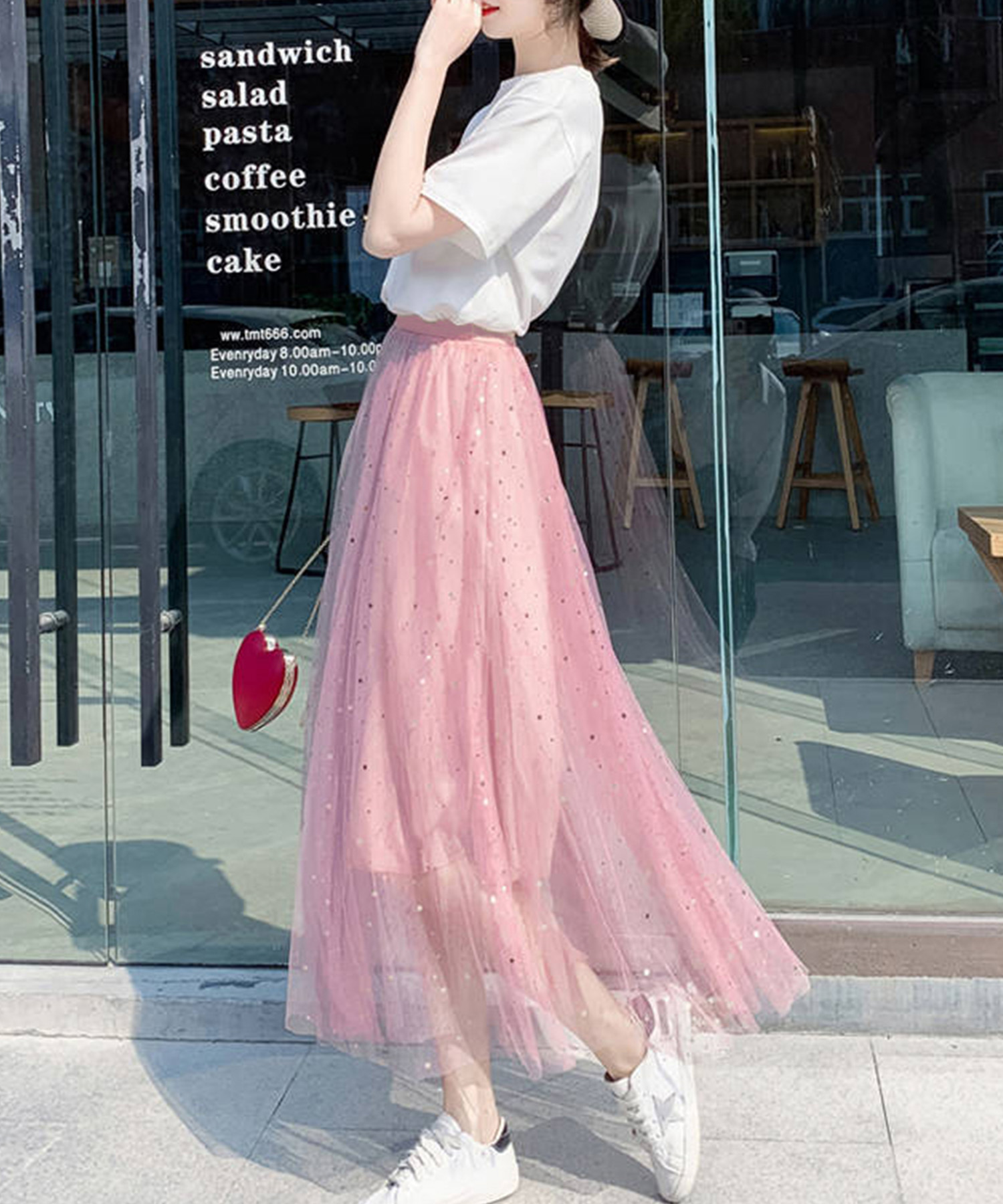 レディース フレアスカート ピンク 女性 春服 夏服 きれいなおしゃれ かわいいレディース