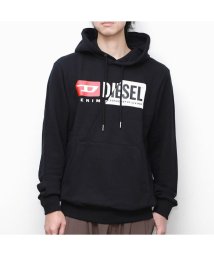 DIESEL/ディーゼル DIESEL S－GIRK－HOOD－CUTY パーカー メンズ フーディー トップス スウェット 長袖 トレーナー ロゴ プルオーバー ホワイト//505232643