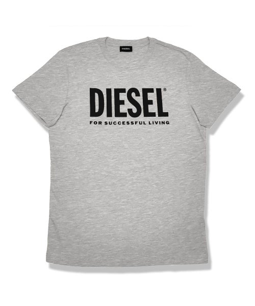 DIESEL(ディーゼル)/ディーゼル DIESEL Tシャツ メンズ トップス シャツ 半袖 クルーネック ブランド カジュアル ストリート XS S M L XL XXL 白 黒 おし/グレー