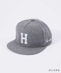 HUF(ハフ)/ハフ HUF HT00663 キャップ メンズ 帽子 ロゴ フォーエバー ストラップバック ベースボールキャップ ウール Forever Strapback C/ガンメタリック