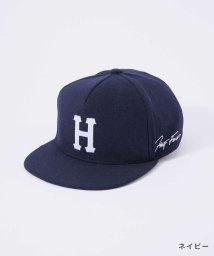 HUF(ハフ)/ハフ HUF HT00663 キャップ メンズ 帽子 ロゴ フォーエバー ストラップバック ベースボールキャップ ウール Forever Strapback C/ネイビー