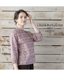 Liliane Burty ECLAT/【S・Mサイズ】リバティ　ベリープリントブラウス/505232939