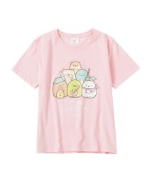 MAC HOUSE(kid's)(マックハウス（キッズ）)/すみっコぐらし 集合Tシャツ 22863137/ピンク