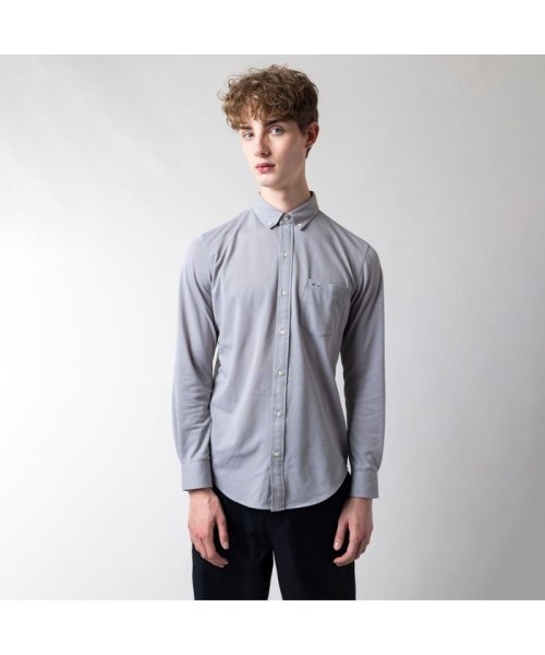 クールマックスブレンド鹿の子地シャツ Regular