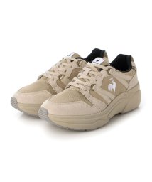 le coq sportif(ルコックスポルティフ)/厚底チャンキースニーカー(LCS ブローニュ)/ベージュ