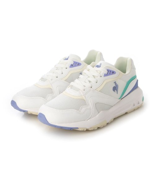 le coq sportif(ルコックスポルティフ)/ラインデザインスニーカー(LCS R 806)/ラベンダーコンビ