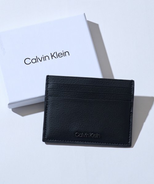 Calvin Klein(カルバンクライン)/【Calvin Klein / カルバンクライン】マルチカードケース 父の日 ギフト プレゼント 贈り物/ブラック 