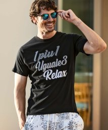 1PIU1UGUALE3 RELAX/1PIU1UGUALE3 RELAX(ウノピゥウノウグァーレトレ リラックス)グラデーションアップリケ半袖Tシャツ/505233823