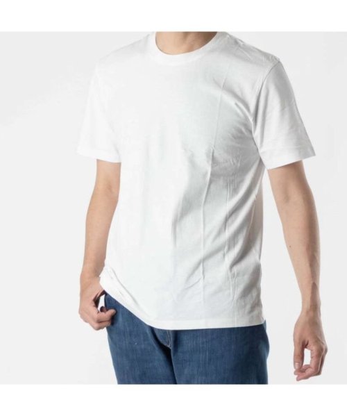 MAISON MARGIELA(メゾンマルジェラ)/メゾン マルジェラ MAISON MARGIELA S50GC0687 S23973 Tシャツ メンズ トップス 3枚セット 半袖 カットソー パックT クルー/ホワイト
