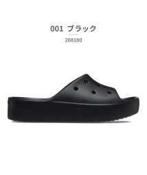 crocs(クロックス)/クロックス crocs レディース 208180 クラシック プラットフォーム スライド 001 100 2Y2 3UG 6S0/ブラック