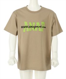 ANAP KIDS/配色ANAPロゴビッグTシャツ/505235940