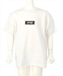 ANAP KIDS(アナップキッズ)/anapボックスロゴビッグTシャツ/ホワイト