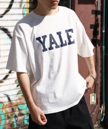 ZIP FIVE(ジップファイブ)/YALE/BIGシルエットTシャツ/ホワイト系2