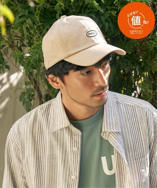 ikka(イッカ)/Dickies ディッキーズ ロゴワッペンキャップ/ベージュ