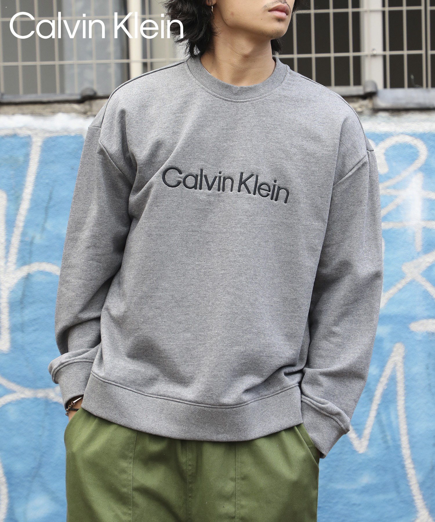 【90s】calvin klein トレーナー