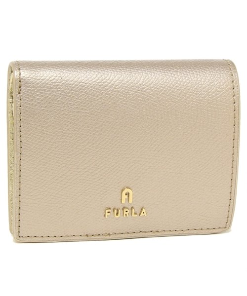 FURLA(フルラ)/フルラ 二つ折り財布 カメリア Sサイズ ゴールド レディース FURLA WP00304 AMT000 CHA00/その他