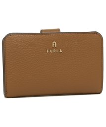 FURLA/フルラ 二つ折り財布 カメリア Mサイズ ブラウン ブラック レディース FURLA WP00314 HSF000 03B00/505235464