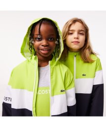 LACOSTE KIDS/BOYS カラーブロック撥水フードジャケット/505236655