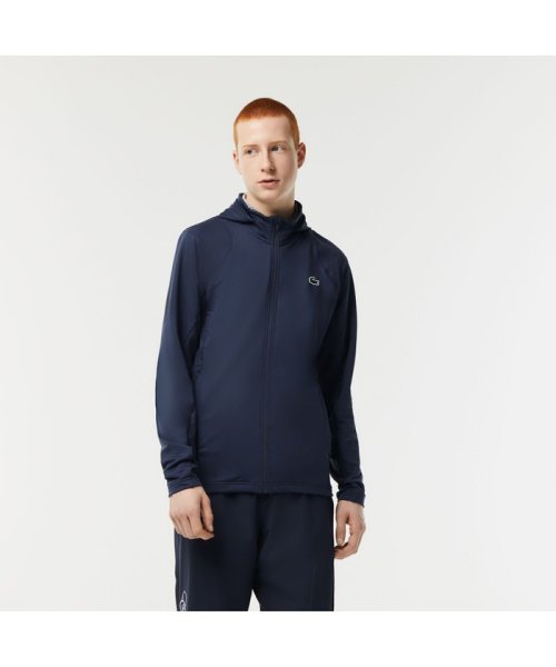 LACOSTESPORTS MENS(ラコステスポーツ　メンズ)/テクニカルジャージジップパーカ/ダークネイビー