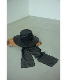 BLACK BY MOUSSY(ブラックバイマウジー)/raffia hat/BLK