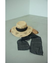 BLACK BY MOUSSY(ブラックバイマウジー)/raffia hat/BEG