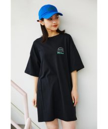 RODEO CROWNS WIDE BOWL(ロデオクラウンズワイドボウル)/サウナボーイ S&R Tシャツワンピース/BLK