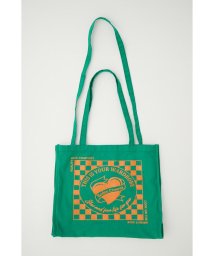 RODEO CROWNS WIDE BOWL(ロデオクラウンズワイドボウル)/HEART COLOR TOTE/GRN
