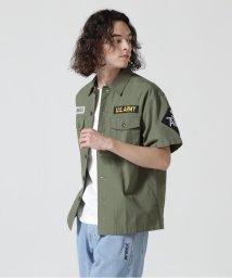 AVIREX/COTTON SHORTSLEEVE FATIGUE SHIRT / コットン ショートスリーブ ファティーグ シャツ/505236934