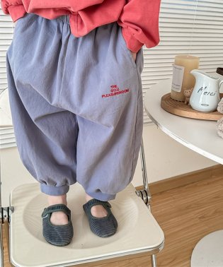 aimoha/【aimoha－KIDS－】韓国子供服　ワンポイント刺繍入りバルーンパンツ/505237072