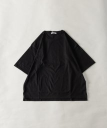 Nylaus(ナイラス)/接触冷感 天竺 ビッグTシャツ/ブラック