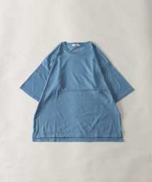 Nylaus(ナイラス)/接触冷感 天竺 ビッグTシャツ/ブルー