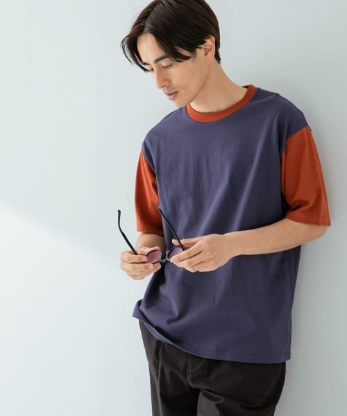 URBAN RESEARCH ROSSO(URBAN　RESEARCH　ROSSO（MEN）)/『XLサイズあり』USAコットンMYSTANDARD半袖Tシャツ/NVXDORG